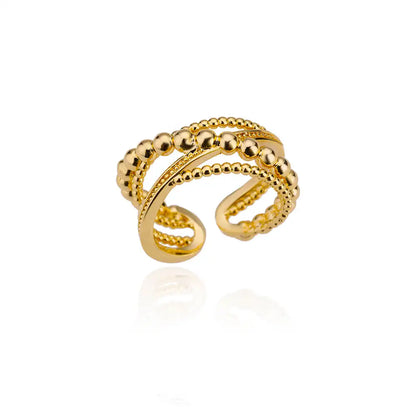 Elegant 316L Stainless Steel Gold Rings - Add any 2 to your basket and get 1 FREE