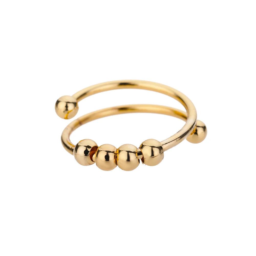 Elegant 316L Stainless Steel Gold Rings - Add any 2 to your basket and get 1 FREE