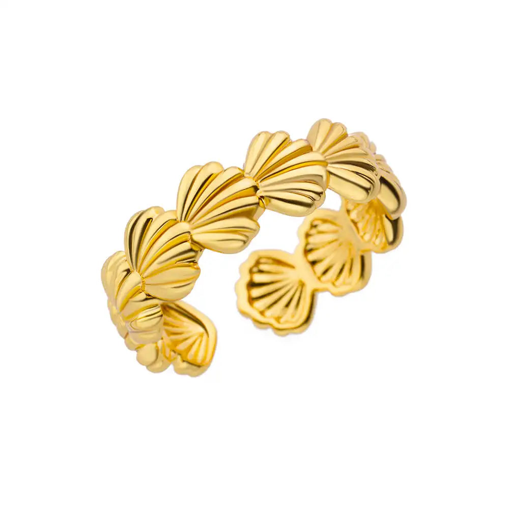 Elegant 316L Stainless Steel Gold Rings - Add any 2 to your basket and get 1 FREE