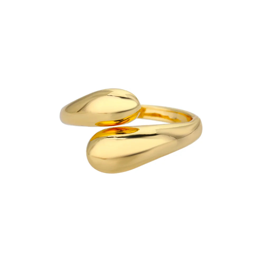 Elegant 316L Stainless Steel Gold Rings - Add any 2 to your basket and get 1 FREE